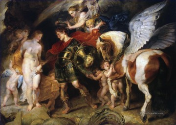 Perseus und Andromeda Barock Peter Paul Rubens Ölgemälde
